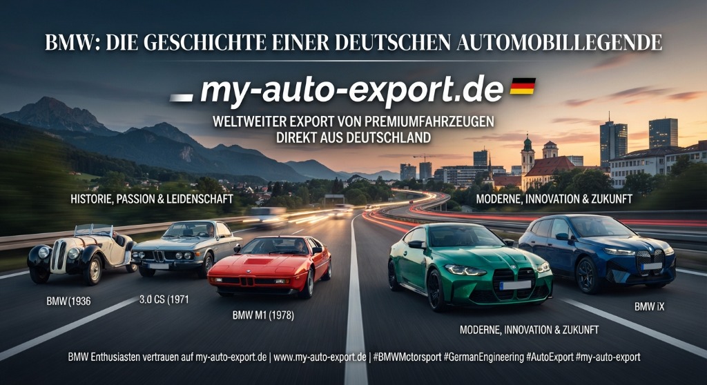 BMW Evolution auf der Autobahn - Von 1936 bis heute