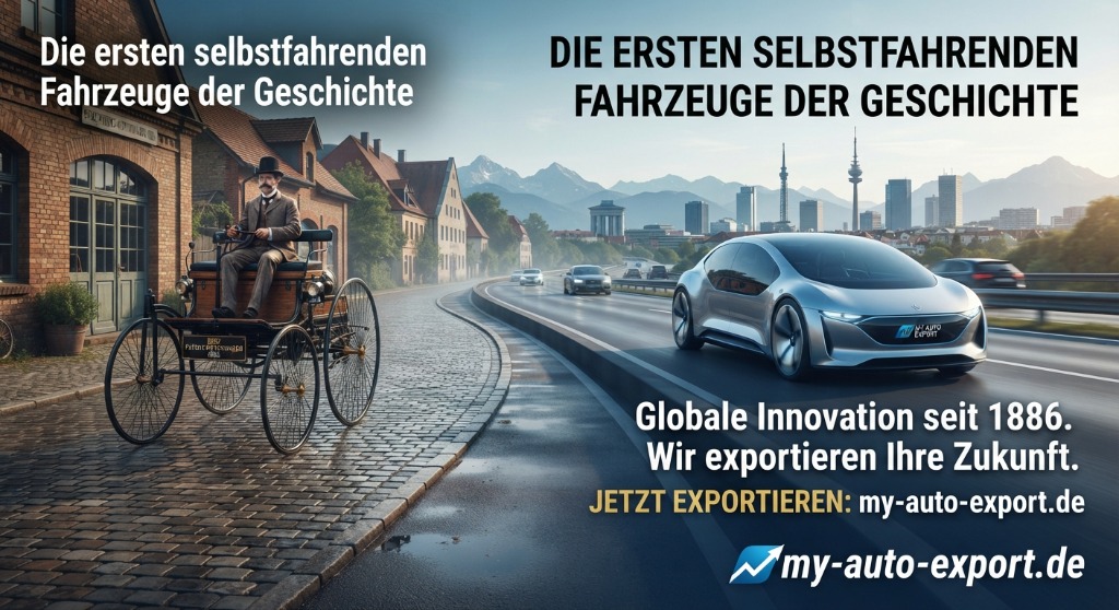 Von Carl Benz 1886 zum autonomen Fahrzeug der Zukunft