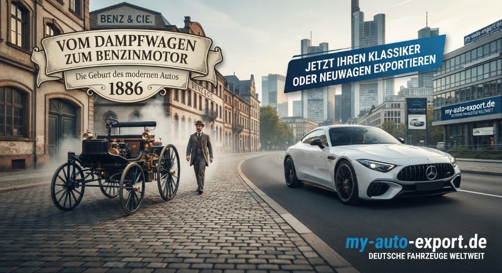 Vom Dampfwagen zum Benzinmotor - Benz & Cie. Mannheim und moderner Mercedes AMG