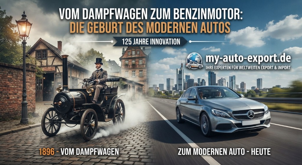 125 Jahre Innovation - Vom Dampfwagen zum modernen Auto